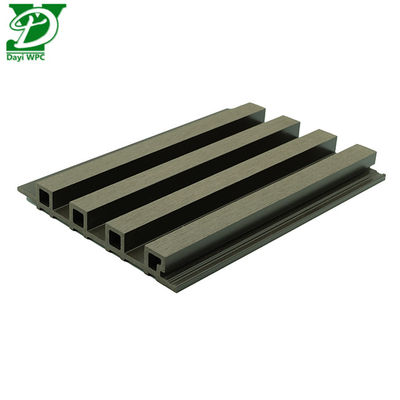 मौसम-रोधी कम-रखरखाव गर्त सतह डब्ल्यूपीसी बाहरी दीवार पैनल