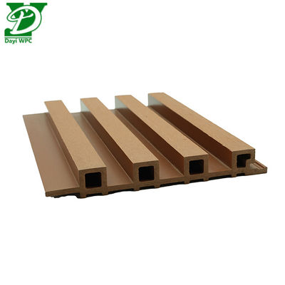 आधुनिक उत्कृष्ट यूवी और फीका प्रतिरोध गर्त सतह डब्ल्यूपीसी बाहरी दीवार पैनल