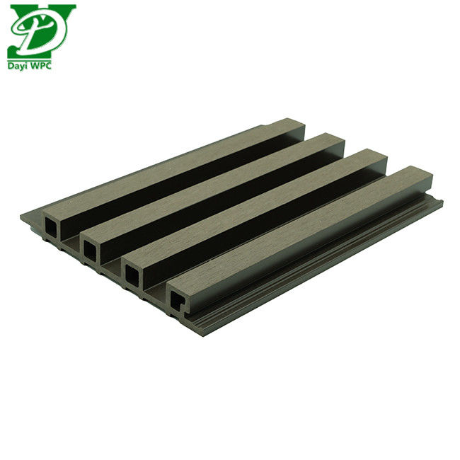 मौसम-रोधी कम-रखरखाव गर्त सतह डब्ल्यूपीसी बाहरी दीवार पैनल